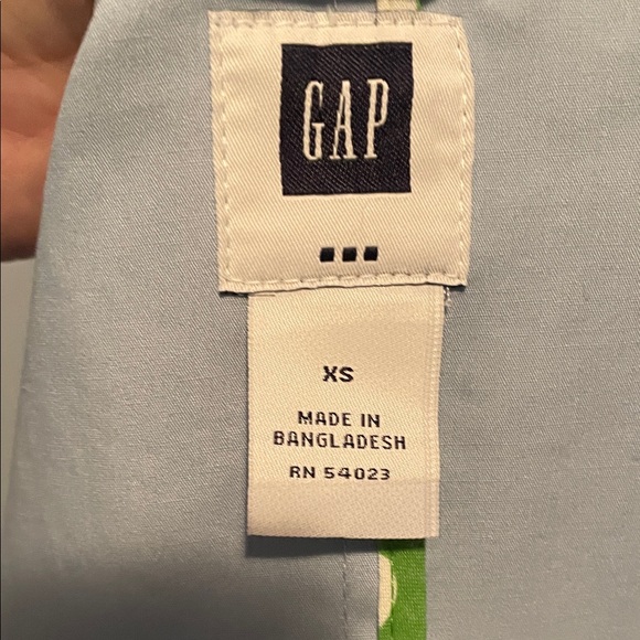 GAP Women's Sky Blue Coat XS - Picture 5 of 10